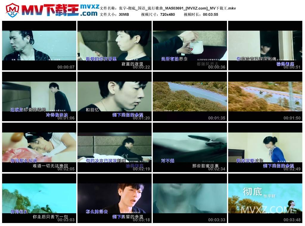 张宇-彻底_国语_流行歌曲_MA503691